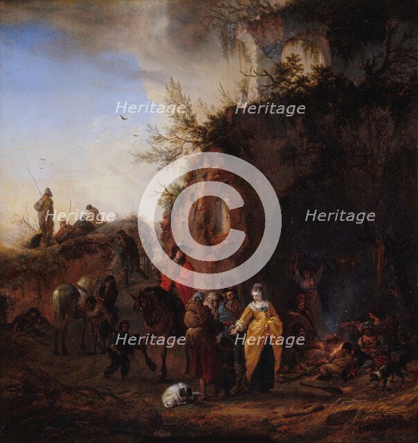 Bohemians, Avant 1652-1653. Creator: Philip Wouverman.