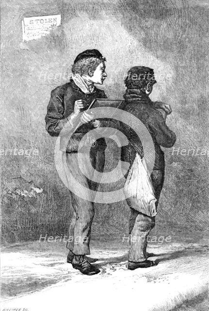 "Subtraction," by J. Mahoney, 1870. Creator: Josiah Wood Whymper.