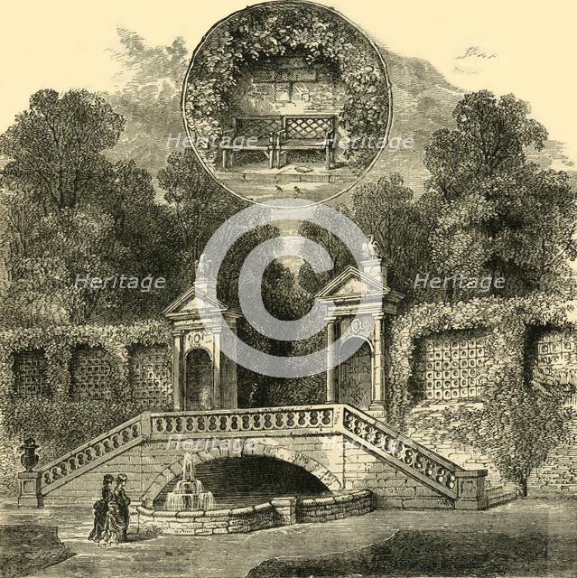 'Rogers' Seat and Inigo Jones' Gateway, Holland House', c1876. Creator: Unknown.