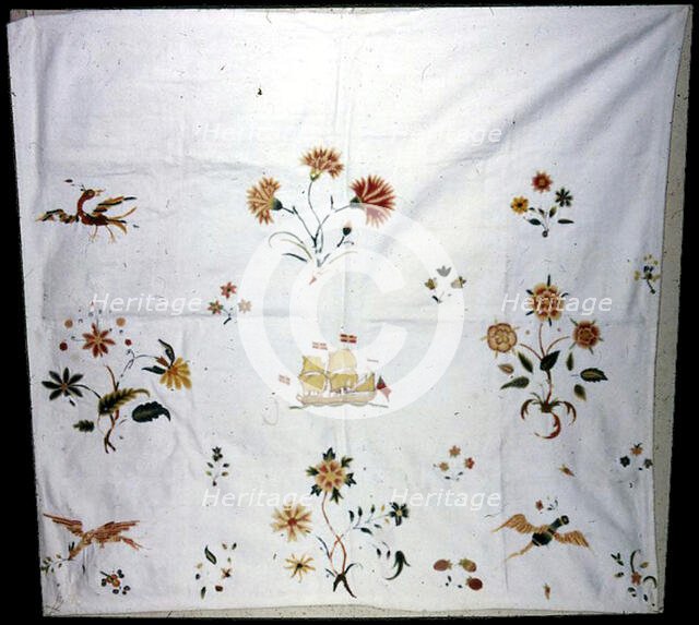 Panel, United States, 1701/25. Creator: Unknown.