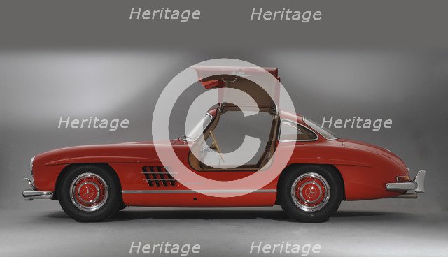 1957 Mercedes Benz 300 SL Gullwing Artist: Unknown.