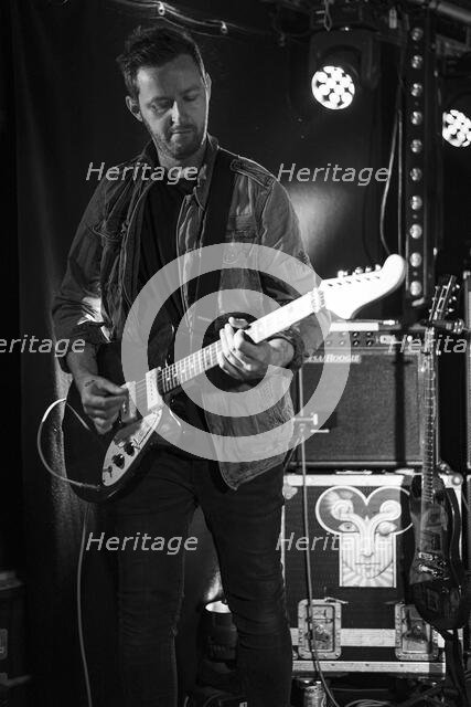 Chris Oliver, The Chameleons live at the Boileroom, Guildford, Surrey, July 2023. Creator: Annapaola Marchesani.