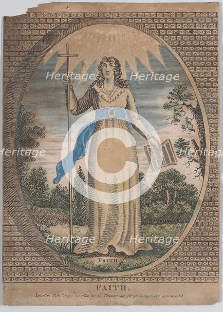 Faith, September 30, 1800., September 30, 1800. Creator: Anon.