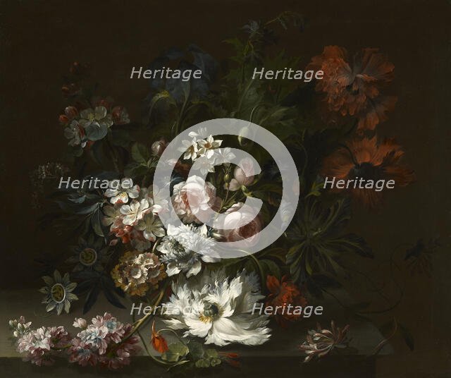 Flowerpiece, (1760s - 1770s?). Creator: John Baker.