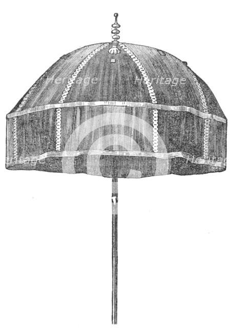 The King of Ashantee's State Umbrella, 1874. Creator: Unknown.