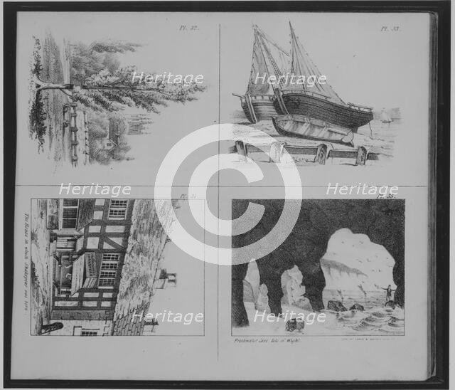 The Oxford Drawing Book to which is added, Lessons in Flower Drawing, 1852., 1852. Creator: James Andrews.