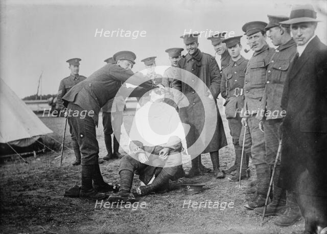 British at Etaples, France, Feb. 1915. Creator: Bain News Service.