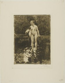 The Ford, 1912. Creator: Anders Leonard Zorn.