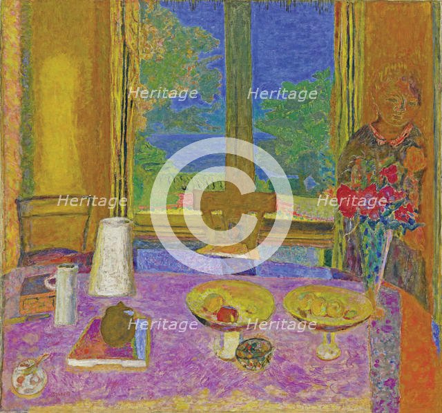 Dining Room on the Garden (Grande salle à manger sur le jardin), 1934-1935.