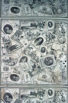 The Medley (Handkerchief), England, 1792/95. Creator: William Gilpin.