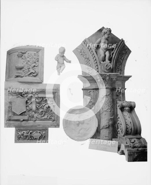 Plaster casts, Detroit, Mich., between 1905 and 1915. Creator: Unknown.