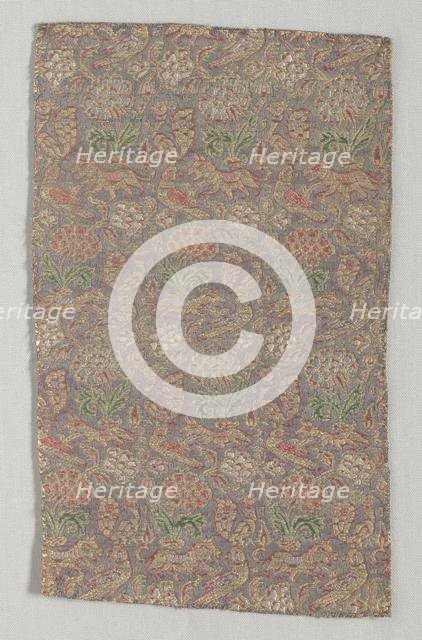 Fragment, 1700s. Creator: Unknown.