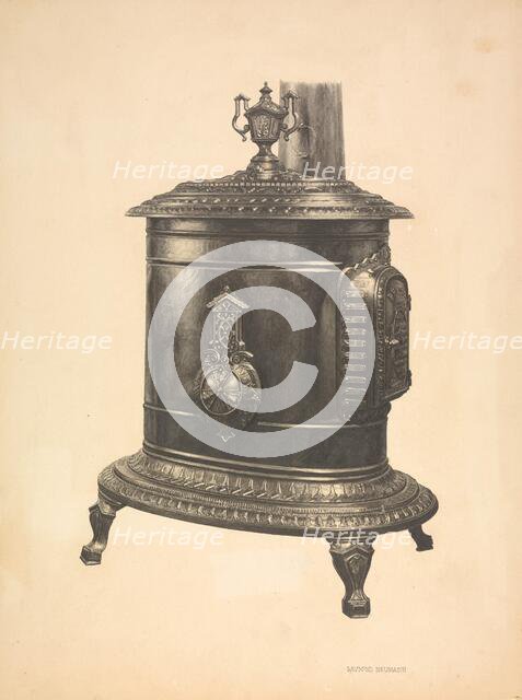 Amana Stove, c. 1940. Creator: Raymond Neumann.