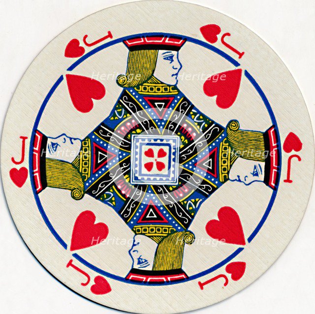 'Jack of Hearts', c1929. Artist: Unknown.