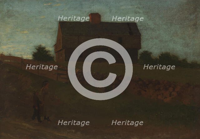 Garrison House, York, Maine, 1875. Creator: Winslow Homer.