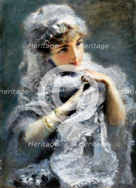 La giovinetta inglese, 1886. Creator: Ranzoni, Daniele (1843-1889).