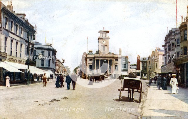 South Street, Worthing, West Sussex, c1900s-1920s. Artist: Unknown