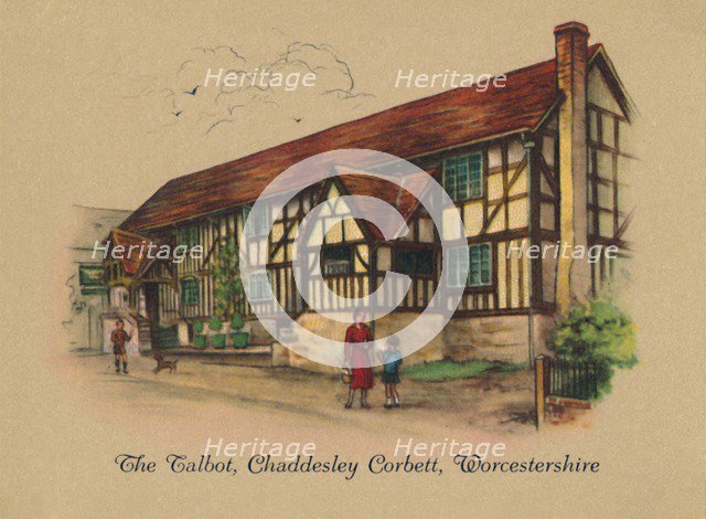 'The Talbot, Chaddesley Corbett, Worcestershire', 1939. Artist: Unknown.