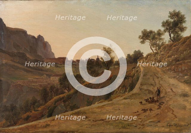 From Capri, 1834. Creator: Thomas Fearnley.