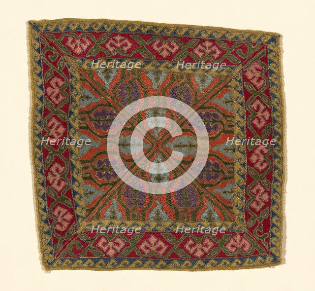 Cover (Dress Fabric), Iran, 19th century. Creator: Unknown.
