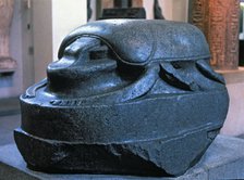 Sacred scarab representing the Khepri incarnation. From the ancient city of Heliopolis.