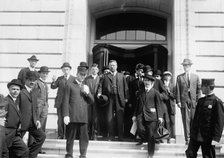 Roosevelt leaving Capitol, 1912. Creator: Bain News Service.