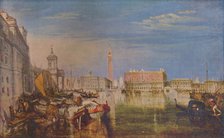 'Venice-Canaletti Painting', c1833, (1925). Creator: JMW Turner.