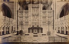 'Altar and Reredos Truro Cathedral', 1929. Creator: Unknown.