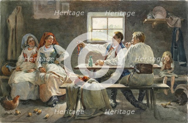 The Seducer, 1903. Artist: Buchholz, Fyodor Fyodorovich (1857-1942)