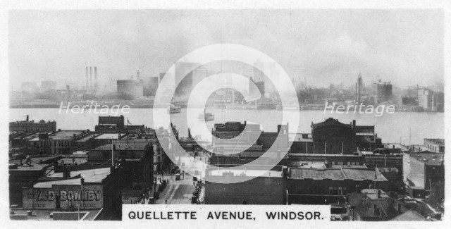 Quellette Avenue, Windsor, Ontario, Canada, c1920s. Artist: Unknown