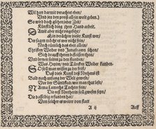 Schön Neues Modelbuch (Page 3 recto), 1597. Creator: Johann Sibmacher.