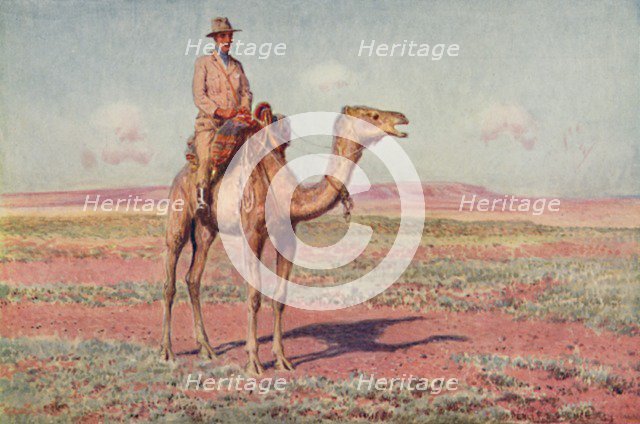 'A Scene in Central Australia', 1923. Creator: Unknown.