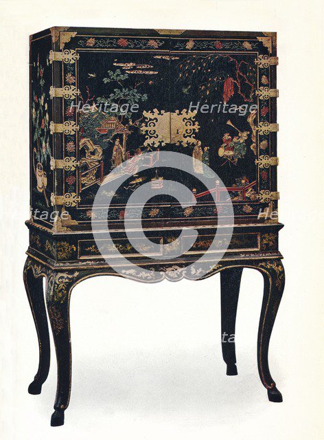 'Incised Lacquered Cabinet', c1680, (1910).  Artist: Unknown.