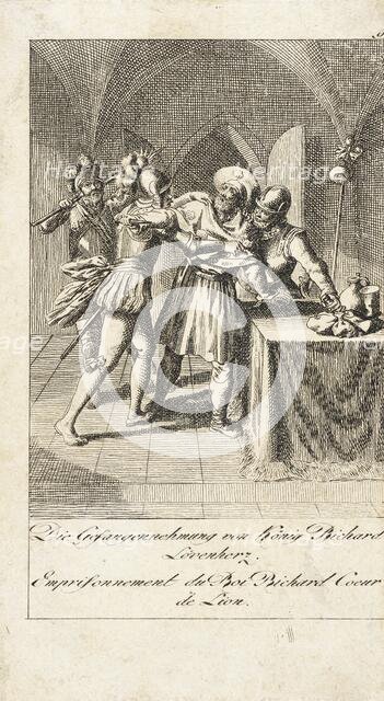 Plate 9 for 'History of the Middle Ages', 1793. Creators: Daniel Nikolaus Chodowiecki, Eberhard Siegfried Henne.