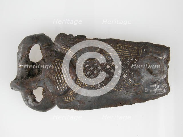 Belt Buckle, Frankish, 6th-7th century. Creator: Unknown.