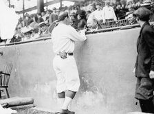 Baseball, Professional - Dutch Schaeffer Talking To Vice President Sherman, 1912. Creator: Harris & Ewing.