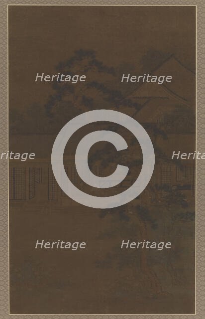 Wind in the Courtyard Pines, 16th century. Creator: Unknown.