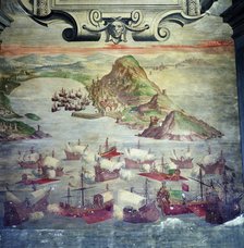 Reign of Philip II (1527-1598), 'Taking of 10 English ships on Marbella in 1563 in the care of th…