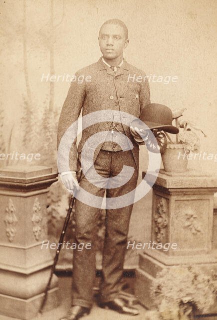 Portrait Of A Man, c1879-1891. Creator: Edward J. Souby.