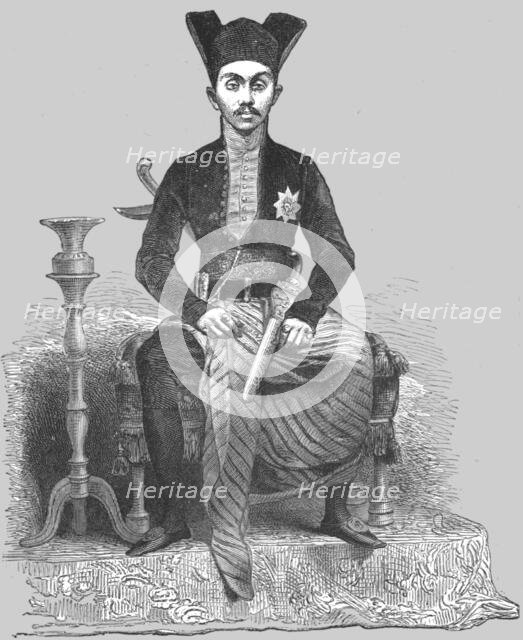 Emperor of Solo, Java; A Visit to Borneo', 1875. Creator: A.M. Cameron.