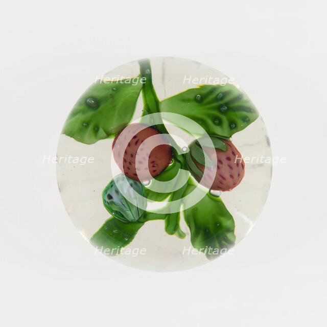 Paperweight, France, 19th century. Creator: Baccarat Glasshouse.