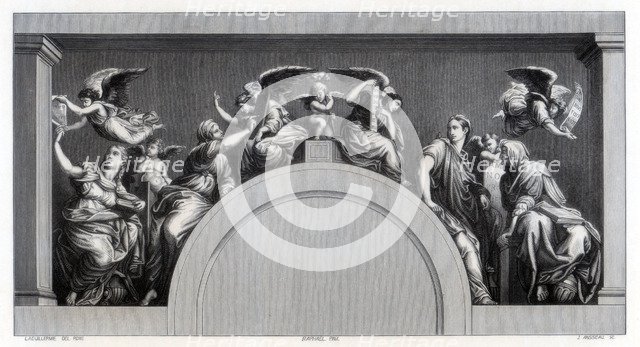 'The Sibyls', c1514 (1870). Artist: J Ansseau