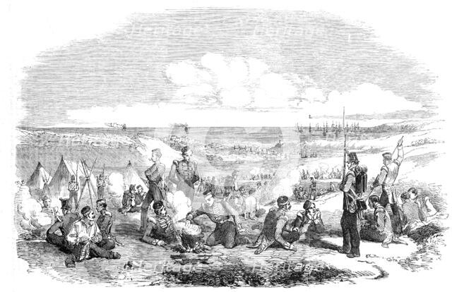 Camp of the 21st Fusiliers, on the Heights of Sebastopol, 1854. Creator: Unknown.