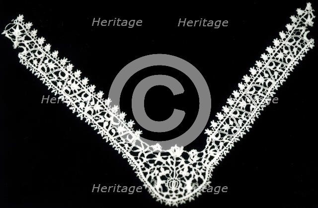 Collar (Made from a Border), Italy, c. 1600. Creator: Unknown.