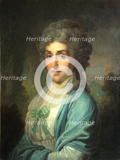 Portrait of Yekaterina Alexandrovna Novosiltseva, 1794. Artist: Borovikovsky, Vladimir Lukich (1757-1825)
