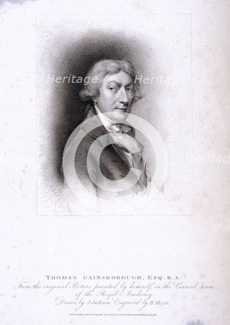 Thomas Gainsborough, 1810. Artist: Henry Meyer