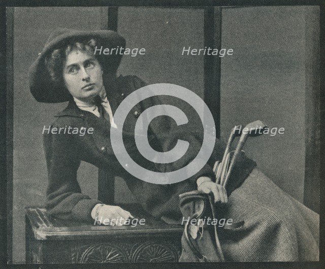 'Black Cap', c1910. Artist: Unknown.