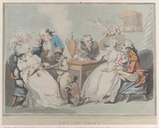 Tea on Shore, 1785-94., 1785-94. Creator: Thomas Rowlandson.