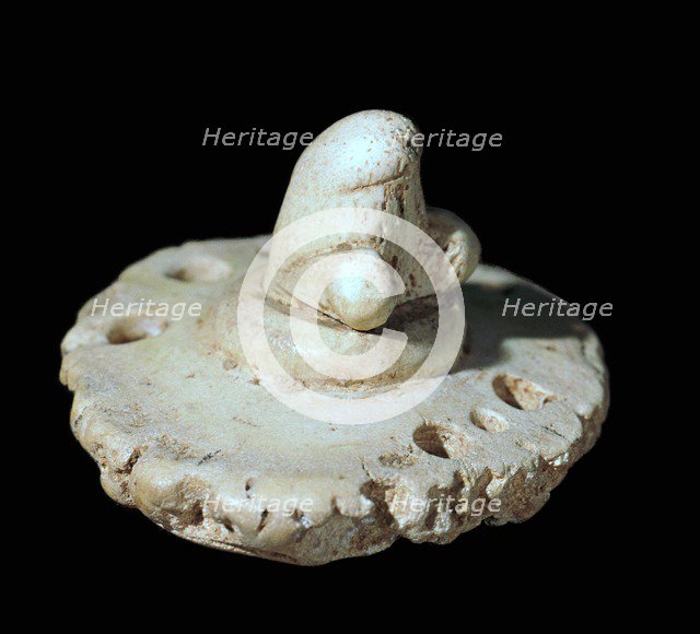 Bone phallic amulet, 3rd century. Artist: Unknown