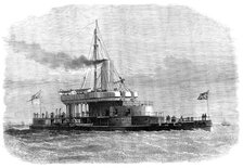 The new turret-ship Glatton, for harbour defence, 1871. Creator: Unknown.